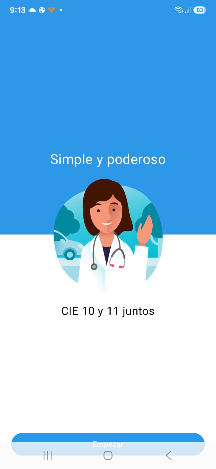 CIE 10 y 11 App